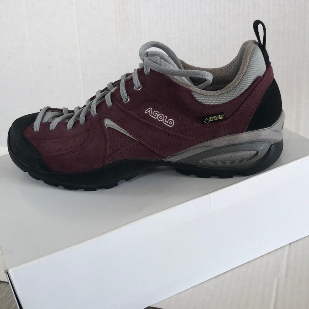 Asolo Women's Burgundy Gore-Tex Hiking Shoe